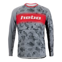 SHIRT RACE PRO V GREY LARGE